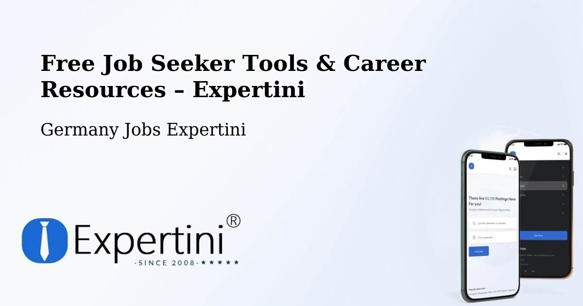 Free Job Seeker Tools & Career Resources – Roding - Roding, Germany Jobs Expertini