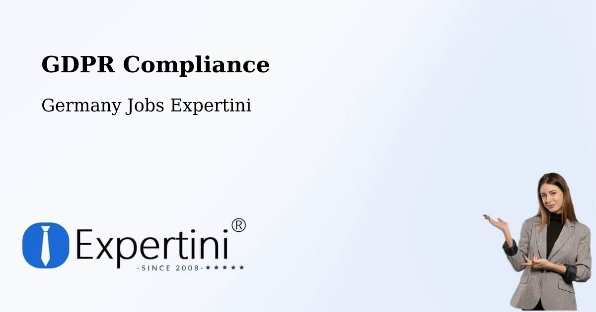 EU GDPR Compliance Statement – Roding - Germany Jobs Expertini